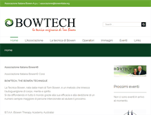 Tablet Screenshot of bowenitalia.org